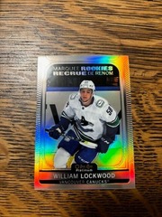 2021-22 O-Pee-Chee Platinum Marquee Rookies Rainbow William Lockwood #248 Canucks
